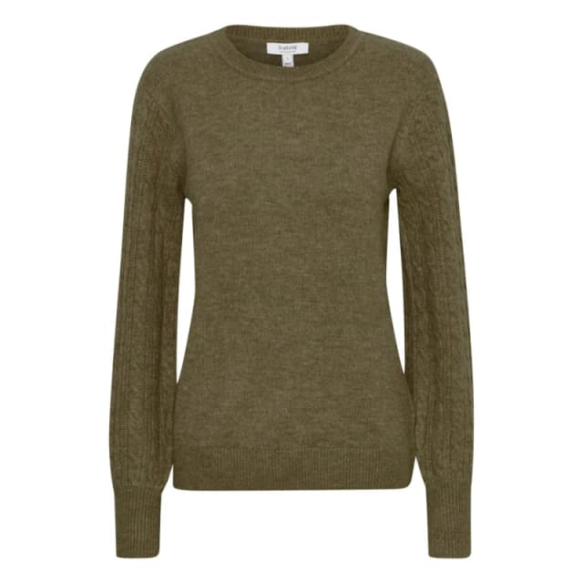 b.Young Woman sweater b.young Omuna Vert Female XS