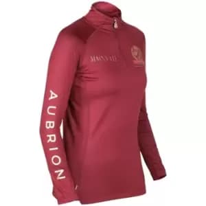 Aubrion Team Longsleeve Baselayer - Red