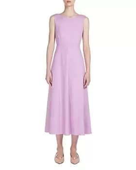 Weekend Max Mara Scafati Linen Blend Midi Dress