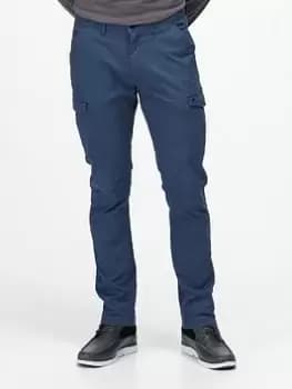 Regatta Bryer Cargo Trouser Trousers, Denim, Size 36, Men