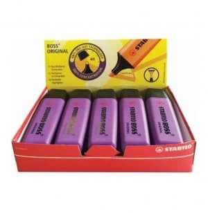 Stabilo Boss Original Lavender Highlighter (10 Pack)