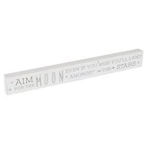 Love Life Aim For The Moon Plaque
