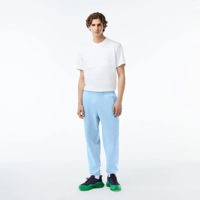 Lacoste Mens Closed Hem Fleece Joggers Overview male XS