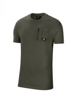 Nike Sportswear Me Short Sleeve Top - Khaki