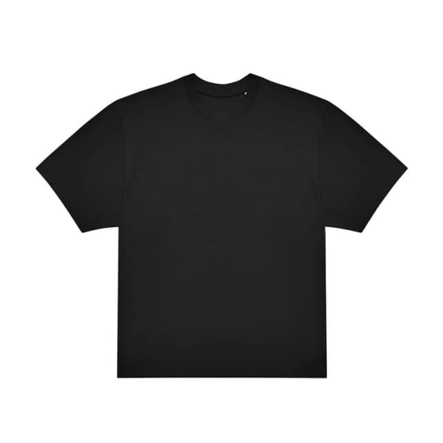 B&C Mens E220 Oversized T-Shirt in Black Size: Small Black Male S