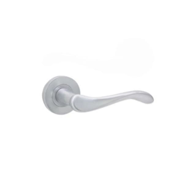 Spira Brass Rosalie Lever Door Handle Satin Chrome