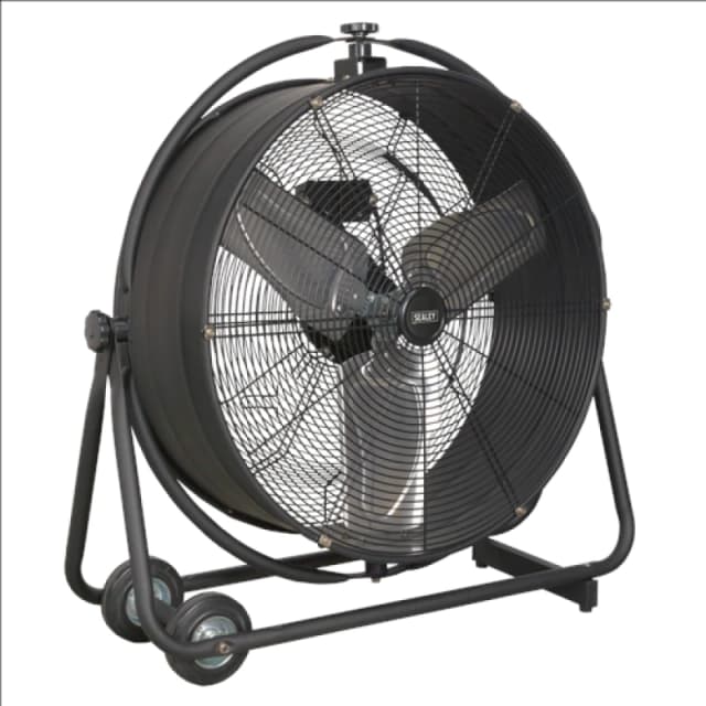 ESE Direct Sealey 24" Industrial High Velocity Orbital Drum Fan HVF24S Industrial Fans