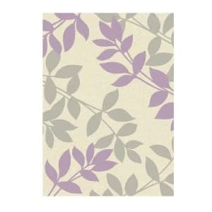 Asiatic Focus Rug - 230 x 160cm - Mauve Leaf
