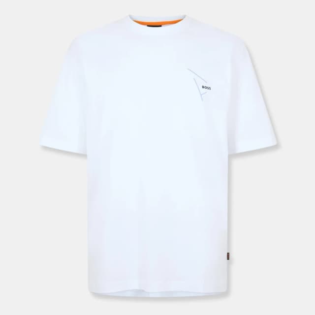 Boss Mens Short Sleeve Polo Shirt White male S