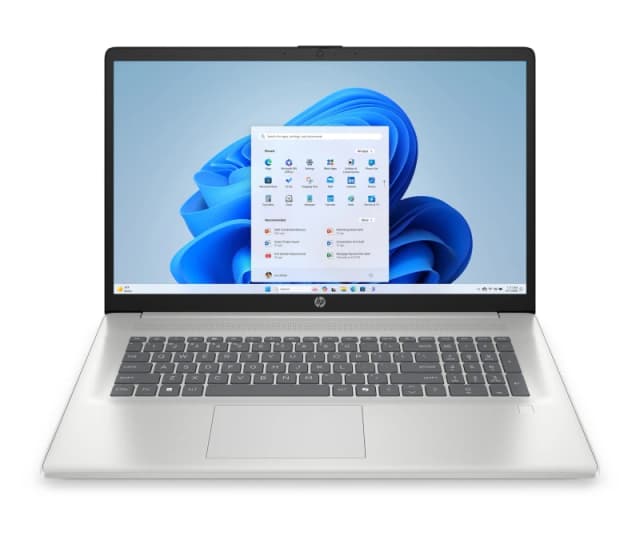 HP 17-cp2007na 17.3" Laptop - AMD Ryzen 3, 256GB SSD, 8GB RAM - Silver