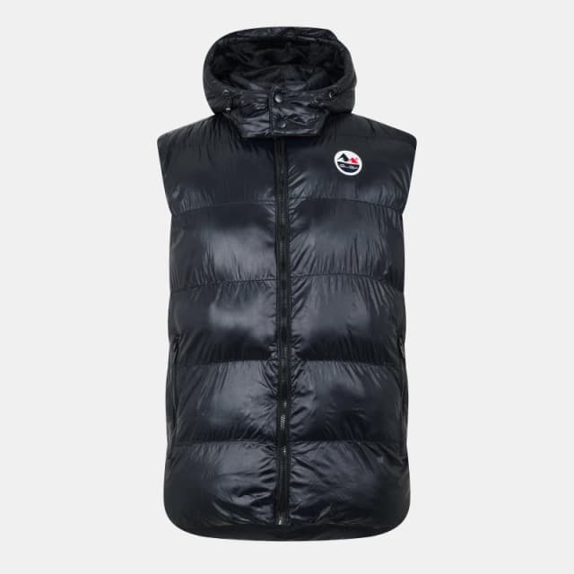 Born Rich Mens Detachable Hood Gilet Black male Small