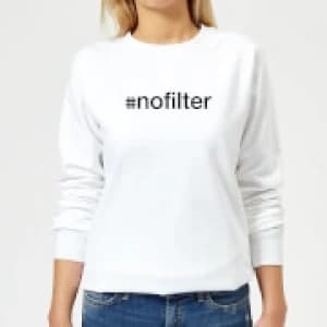 nofilter Womens Sweatshirt - White - 3XL