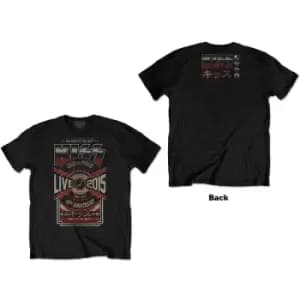 KISS - Japan Live 2015 Unisex XX-Large T-Shirt - Black