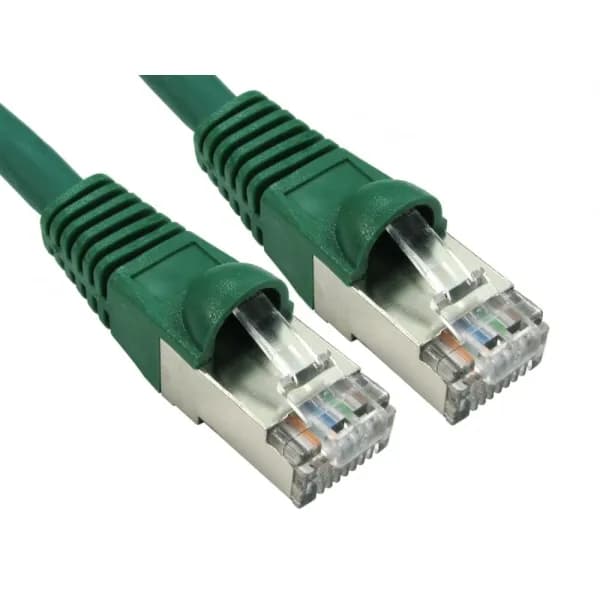 Cables Direct 5m CAT6A Patch Cable (Green)