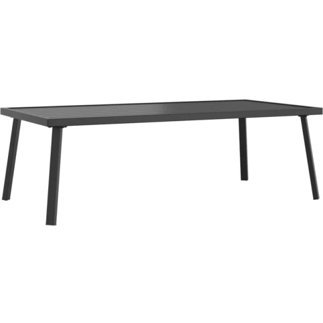 VIDAXL Garden Coffee Table Anthracite 110x55x35cm Steel vidaXL 8720845760991