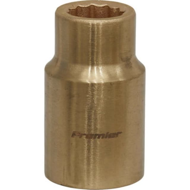 Loops 12mm Non-Sparking WallDrive Socket - 1/2" Square Drive - Beryllium Copper Copper