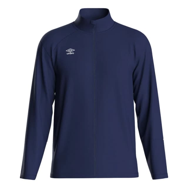 Umbro Umbro Men Total Training Knitted Track Jacket in Navy Size: Small Navy S Male 5063425506897