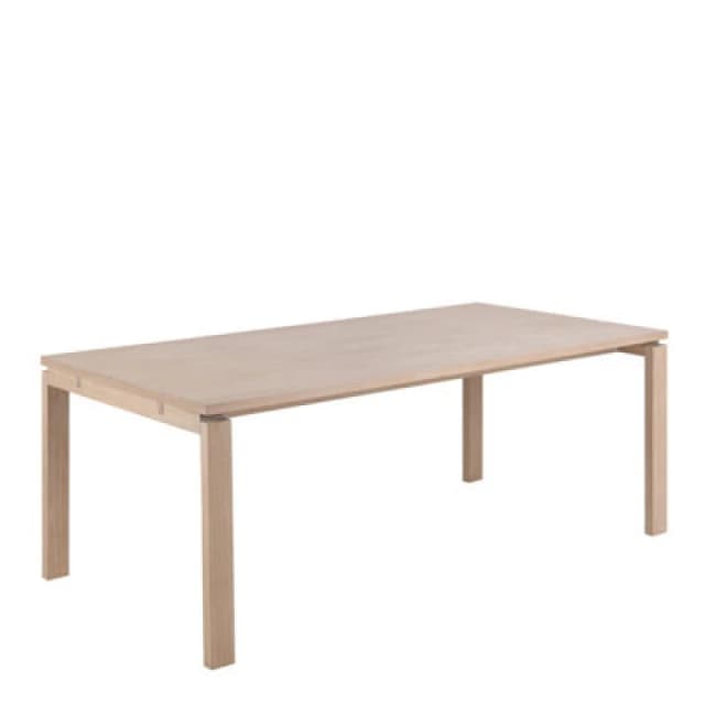 Furniture To Go Linley Extending Dining Table In White Pigmented Oiled Oak