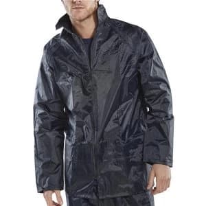 Bdri Weatherproof L B Dri Jacket Navy Blue