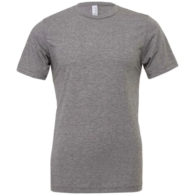 Bella + Canvas Mens Tri-Blend T-Shirt in Grey Size: XS Grey Male XS