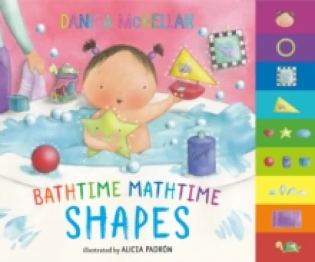 Alicia Padron Bathtime Mathtime: Shapes Book Multi unisex