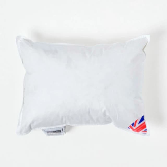 HOMESCAPES Duck Feather Cushion Pad - Luxury Cushion Filler and Inserts 40 x 30cm (16 x 12) - White - Homescapes SF1213B-EU