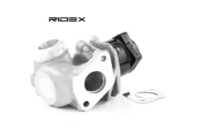 RIDEX EGR valve 1145E0017 Exhaust gas recirculation valve,EGR FORD,PEUGEOT,TOYOTA,Fiesta Mk6 Schragheck (JA8, JR8)