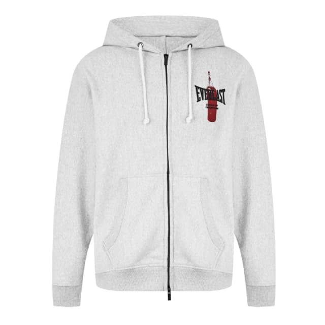 Everlast Choice of Champions Zip Up Hoodie - Grey Grey S