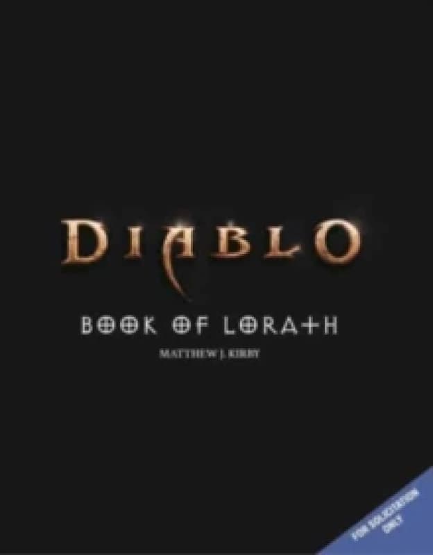 Diablo: Book of Lorath Paperback / softback