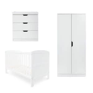 Ickle Bubba Coleby Classic 3 Piece Furniture Set White