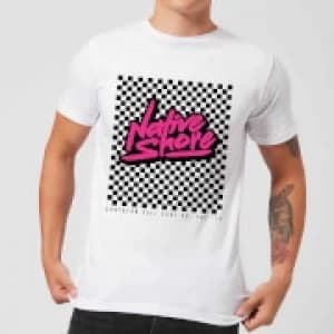 Native Shore Retro Surf Mens T-Shirt - White - 5XL