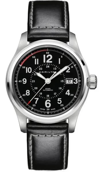 Hamilton Watch Khaki Field Auto D - Black HM-522