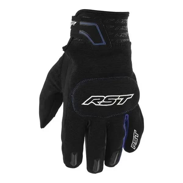 RST Rider Ce Mens Glove Black Blue Size 8