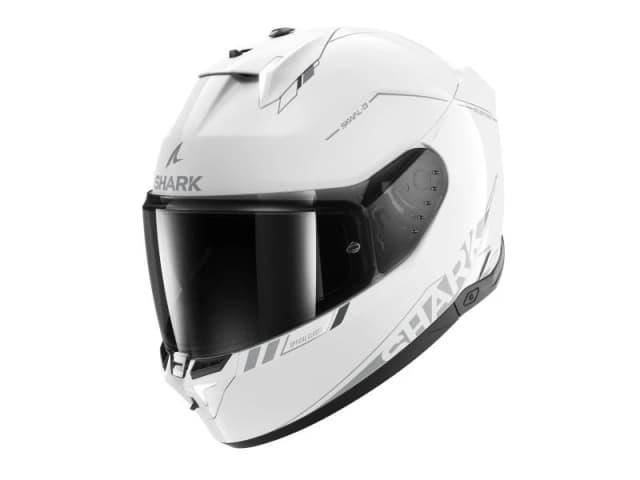 Shark SKWAL i3 Blank SP White Silver Anthracite WSA Full Face Helmet Size XS
