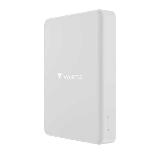 Varta Mag Pro Wireless Power Bank White Edition 5000 mAh Output connection: Wireless Mag Pro / 1 x USB-C NED-484229 Powerbank