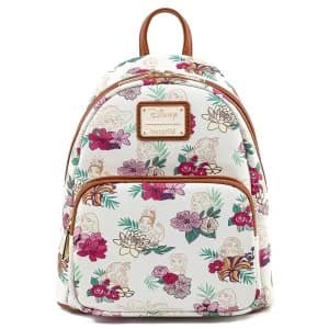 Loungefly Disney Princess Floral Mini Backpack