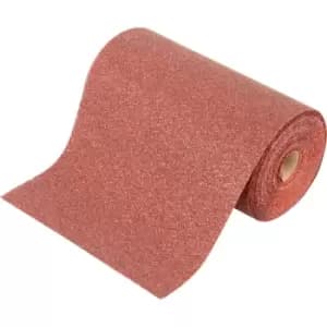 Aluminium Oxide Sanding Roll 115mm 240 Grit 10m in Brown