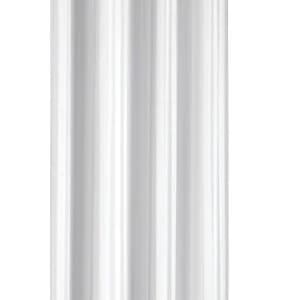 Croydex Hook n Hang Shower Curtain - White Stripe