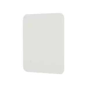 Magnetic Base Wall Lamp, 12W LED 3000K 498lm, 20cm Square, Sand White - Luminosa Lighting