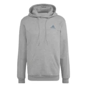 adidas Stadium Fleece Badge of Sport Hoodie Mens - Grey