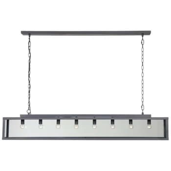 Linea Verdace Lighting - Linea Verdace Zenia 8 Light Straight Bar Pendant Ceiling Light Lead