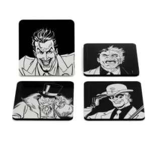 Batman Villains Icon Coaster Set