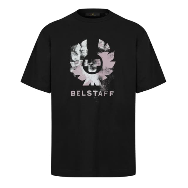 Belstaff Mens Phoenix T-Shirt Black male 2XL