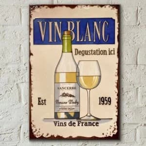 Tile 8x12 Vin Blanc By Martin Wiscombe Wall Art
