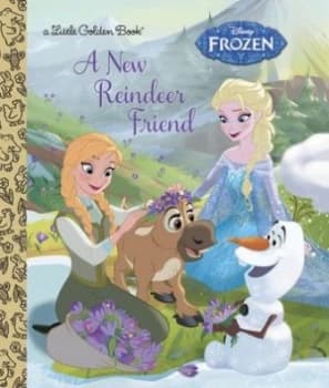 A New Reindeer Friend disney Frozen by Jessica Julius Hardback