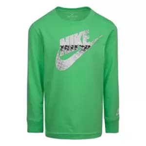 Nike Long Sleeve Futura Tee Infant Boys - Green