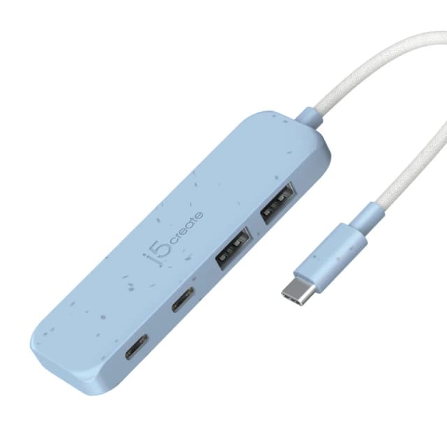 j5 create j5create Eco-Friendly USB-C to 4-Port Type-C & Type-A Gen 2 Hub JCH342EC-N