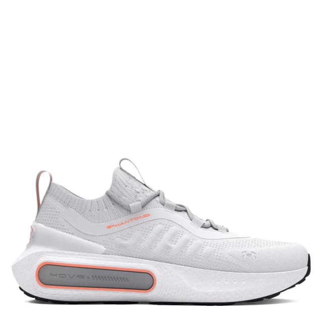 Under Armour Womens Phantom Everyday Neutral Road Running Shoes White female 2.5 (35.5)