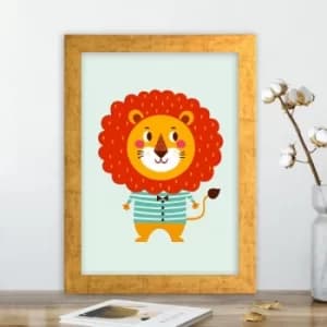 AC41093681220 Multicolor Decorative Framed MDF Painting