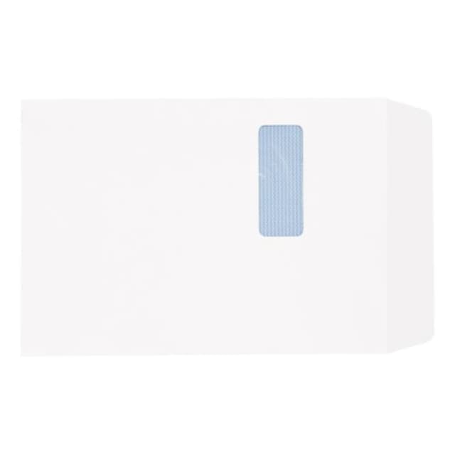 5 Star Office Peel and Seal C4 Windowed Pocket Envelope 90gsm - White (250 Pack) H90027